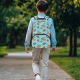 thumbnail image 2 of KUIFORTI Cute Capybara Lemon Print Kids Backpack Large Capacity School Bag with Front Pockets for Elementary Middle Students Back to School Gifts for Boys, 2 of 7