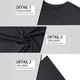 thumbnail image 4 of Blusas y camisas de manga corta y cuello redondo para hombre, estilo casual, de color liso, transpirables, de poliéster, para fitness, de manga larga y cuello redondo., 4 of 9