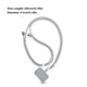 thumbnail image 3 of Cordón universal para teléfono celular ajustable para evitar que se caiga la cuerda cruzada de cuello de TPU con almohadillas duraderas FleinngHoz JD711084114, 3 of 7