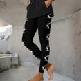 thumbnail image 5 of Hvot&aat Game Day Football Leggings for Women Football Season Yoga Pants Tight Peach Hip Stretch Pants, 5 of 7
