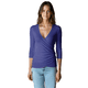 thumbnail image 1 of Blusa Mujer Manga 3 Cuartos Cuello V Comodidad y Estilo, 1 of 5