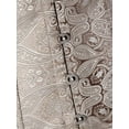 thumbnail image 7 of SAYFUT Women's Vintage Jacquard With Pattern Lace Boned Underbust Corset Busiter Top Bodice, 7 of 7