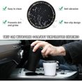 thumbnail image 4 of Yazoeia 4 PCS Bling Car Cup Coaster, 2.75 Inch Anti-Slip Anti-Scratch Cup Holder Insert Coaster, Sparkling Crystal Rhinestone Auto Cup Mat, Universal Interior Car Accessories CJC912-114995, 4 of 6