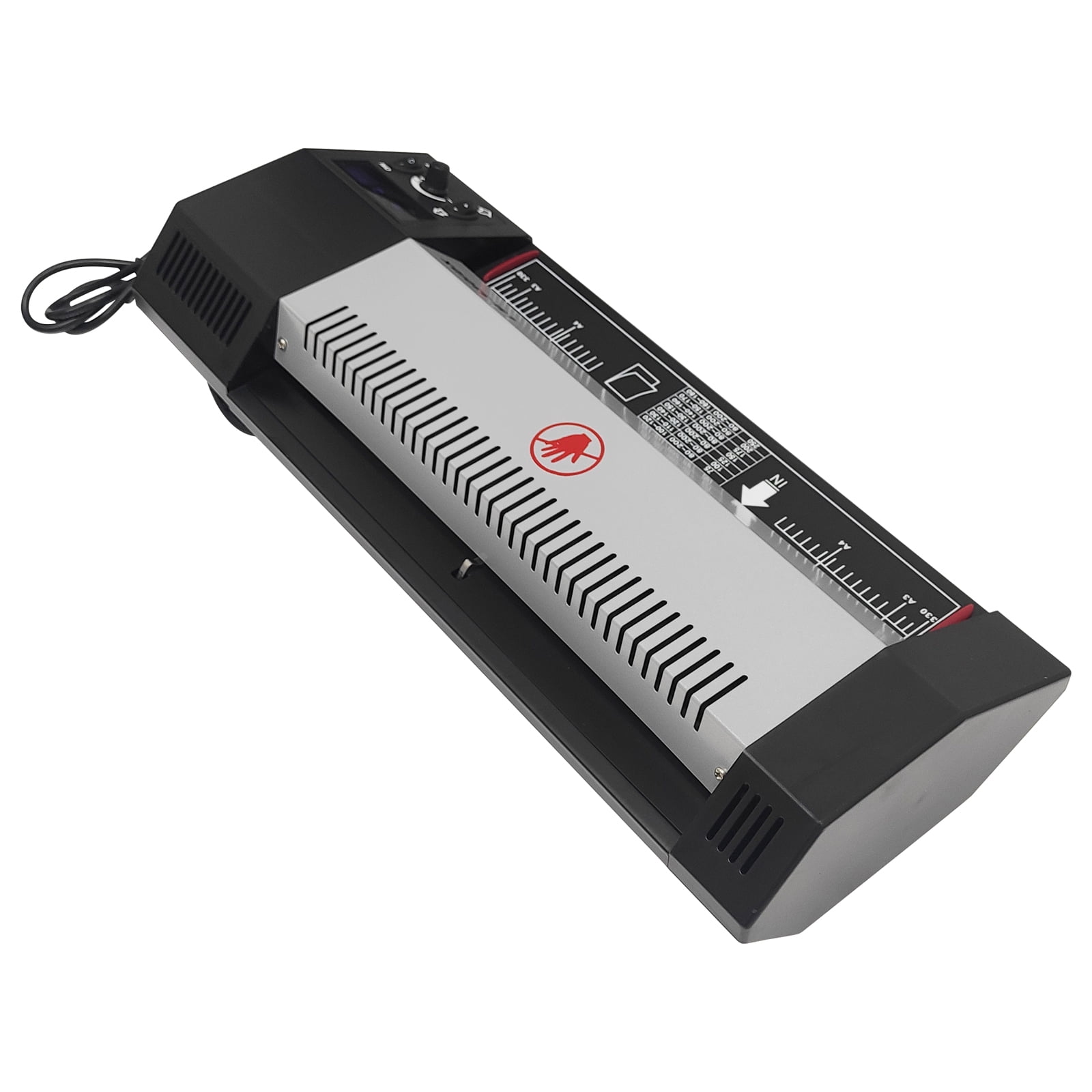 A3 Laminator Hot&Cold Laminating Machine 110V 4 Rolls Metal Laminating Machine
