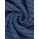thumbnail image 5 of Conjunto de lounge de punto acanalado para mujer INSPIRE CHIC, camiseta de mangas largas y pantalones, conjunto de pijama de dos piezas a juego, XL, azul marino, 5 of 6
