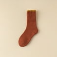 thumbnail image 2 of Stay Cozy And Stylish This Winter With Our Womens Boot Socks In Classic Solid Colors For Cold Weather And Christmas Gifting, 2 of 3