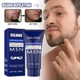 thumbnail image 2 of Crema de depilación de barba para hombres, el mejor profesional, eliminación permanente, inhibidor, Spray, cuidado depilatorio de barba suave, 2 of 5