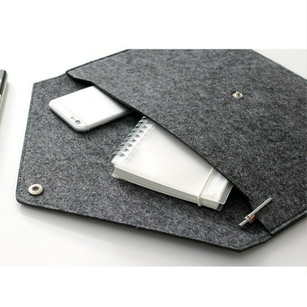 Bolsa para documentos, funda de fieltro para tableta, funda para tableta, ultra sensible