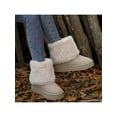 thumbnail image 5 of Womens Faux Fur Boot Fluffy Short Mid-Calf Snow Boot Warm & Comfortable Outdoor Flat Shoe, 5 of 8