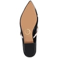 thumbnail image 5 of Journee Womens Camby Crisscross Strap Pointed Toe Dress Flat, Widths Available, 5 of 9