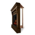 thumbnail image 4 of Bowery Hill Traditional Wood Chocolate Electric Corner Fireplace, 4 of 25