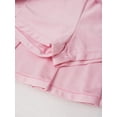 thumbnail image 5 of inlzdz Kids Girls Golf Tennis Dress Pleated Skirts with Built-in Shorts for Badminton School Pink 14, 5 of 6