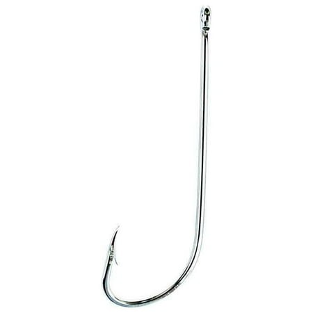 UPC: 0047708022293 | Eagle Claw 066-4 Long Shank Hook Size 4 Forged Fishing Lure 2X Long Plain Shank