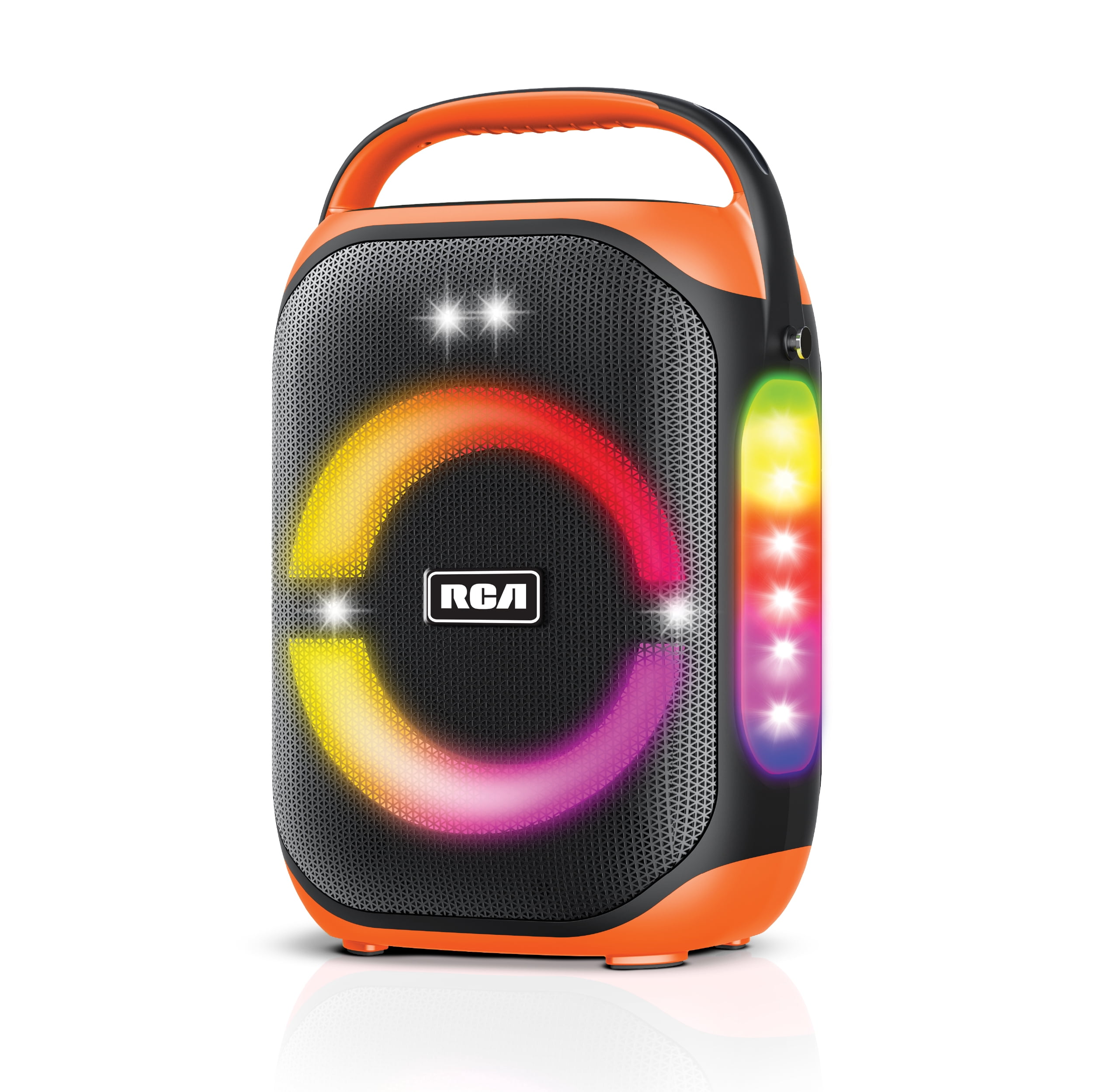 Dolphin Boombox Speaker with Mic Input & Sound-Activated Light