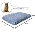 thumbnail image 2 of Cartoon Pet Bed, Boys and Girls Faces Teenager Youth Portraits Multicultural Ethnicity, Resistant Pad for Dogs and Cats Cushion with Removable Cover, 24" x 39", Sky Blue Orange Redwood, by Ambesonne, 2 of 4