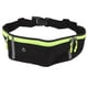thumbnail image 2 of Bolsa De Cintura De Fitness, Diseño De Orificio De Auriculares De Materiales De Nylon Tres Compartimentos De Almacenamiento Packle De Cintura Deportiva Para Correr Por Ciclismo, 2 of 7