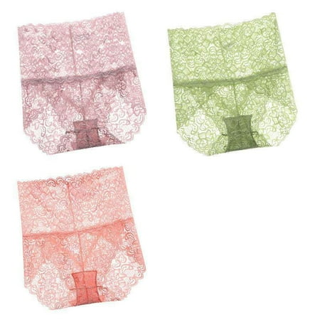 

Seamless Lace Panty Women s Briefs Breathable Hipster Panties Underwear Comfy G-string Panties for Women Girls