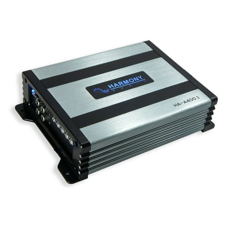 Harmony Audio HA-A400.1 Car Class D Amp Mono 800W Sub Amplifier w/ Bass Remote