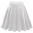 thumbnail image 3 of Posijego Girls Velour Skirts Elastic Waist Flowy Velvet Skirt Vintage Party A-Line Skirt Little Girls, 3 of 9