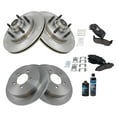 thumbnail image 2 of TRQ Front & Rear Premium Ceramic Disc Brake Pad & Rotor Kit w/Chemicals for F150 BKA16229 Fits select: 2000-2003 FORD F150, 2004 FORD F-150 HERITAGE, 2 of 6