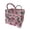 Pink, variant on Floral Fabric Foldable Storage Basket, Large Capacity Quilted Organizer Bin with Reinforced Handles, Multipurpose Storage Tote for Home Laundry Sundries Car Interior and Picnic(Beige,33x27x26cm)