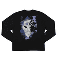 thumbnail image 2 of Bleach Zangetsu & Ichigo Crew Neck Long Sleeve Black Tee-XXL, 2 of 4