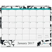 Blue Sky Ruled Blocks Barcelona Wall Calendar