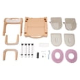 thumbnail image 5 of Height Adjustable Bath Seat Bedside Commode Toilet Chair Heavy Duty Adult Senior, 5 of 11