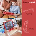 thumbnail image 6 of JETech Kids Case for Samsung Galaxy Tab S9 11-Inch, Shockproof Lightweight Tablet Cover with Handle Stand, Support S Pen Charging (Red), 6 of 6