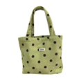 thumbnail image 3 of Bolso pequeño de pana para mujer, bolso multiusos para viajes, playa y trabajo. Verde, 3 of 9