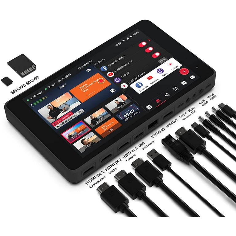 中古品】YoloLiv YoloBox Pro ライブストリーミングエンコーダー