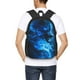 thumbnail image 4 of Fotbe Wolf Mochila para Hombre y Mujer - Tela Oxford 600D Resistente - Mochila Impermeable de Gran Capacidad para Escuela, Viajes y Senderismo, 4 of 6