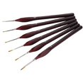 thumbnail image 1 of Professional Line Drawing Pen/hand Detail Paint Brushes - Wolf Hair Tip Fine, 1 of 4