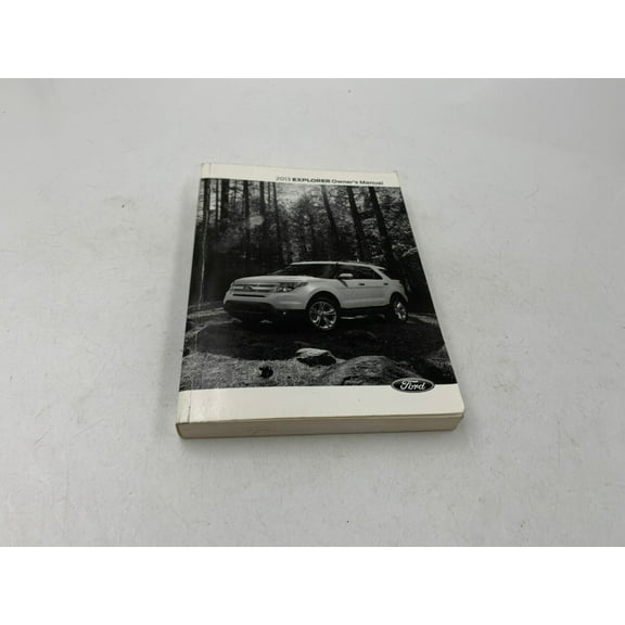 2013 Ford Explorer Owners Manual Handbook OEM G01B30054