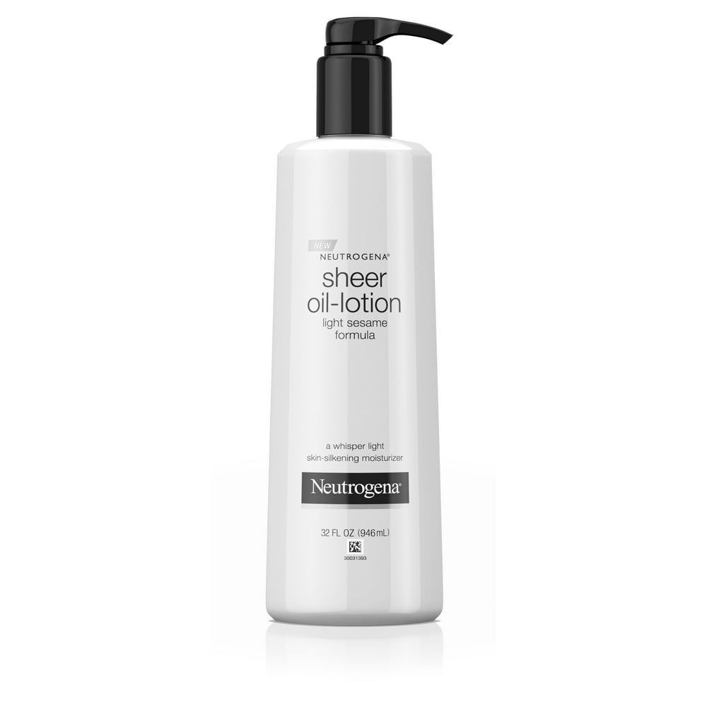 Neutrogena Sheer Body OilLotion with Light Sesame Formula, 32 fl. Oz
