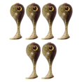 thumbnail image 4 of koolsoo Artificial Fishing Lures T-Tail 6 Pieces Swimbaits Crankbait Surface for, 4 of 9