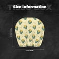thumbnail image 2 of 2 PCS Car Headrest Cover, Cute Corn Pine Green Leaves Soft Car Seat Head Rest Cover Protector Interior Car Accessories Seat Covers for Cars Truck Auto Only Covers, 2 of 8