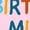 AD-Pink, variant on Happy Birthday Mimi Baby Sweatshirt