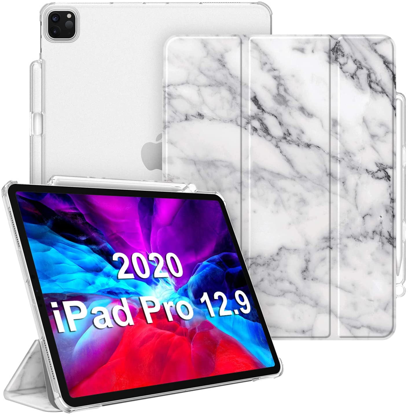Casebot Slimshell Case For New Ipad Pro 12 9 4th 3rd Generation 18 Release Lightweight Cover Translucent Walmart Canada