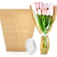 thumbnail image 1 of Bolsas de flores CLUEWR para ramos de flores, 50 unidades, envoltorio floral, 36 x 56 cm, 1 of 7