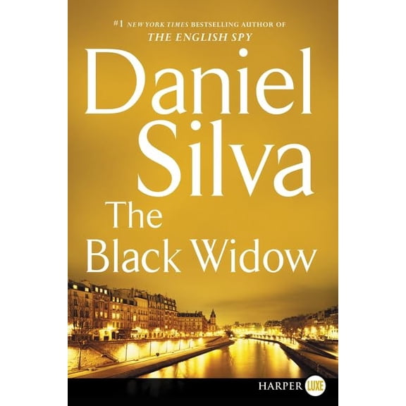 Pre-Owned The Black Widow [Large Print]: 16 (Gabriel Allon, 16) Paperback