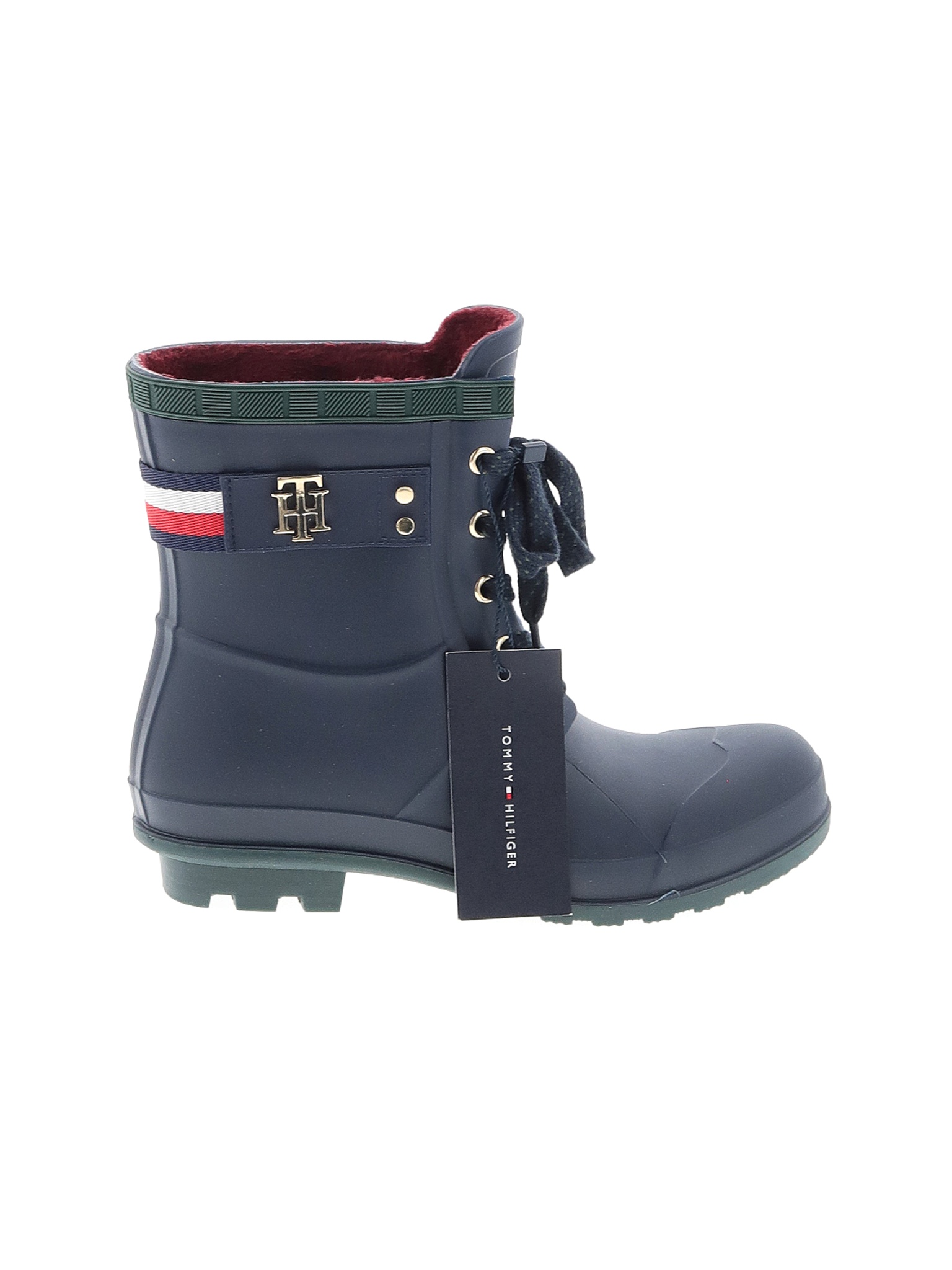 tommy rain boots