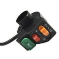 thumbnail image 2 of 7/8\" Motorcycle Scooter Handlebar ON OFF Switch for Horn Headlight Turn Signal, 2 of 5