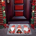 thumbnail image 2 of Birdeem Christmas Decoration Bathroom Rug Welcome Mat Non-Slip Washable Bathtub Rug Bathroom Bathtub Kitchen Rug Decoration, 2 of 6