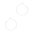 thumbnail image 2 of Metal Basic Hoop Earring, 2 of 3