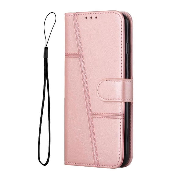 Funda Flip para FOXDOCK Motorola Moto G34 5G – Carcasa delgada y resistente a impactos con soporte para uso diario y profesional