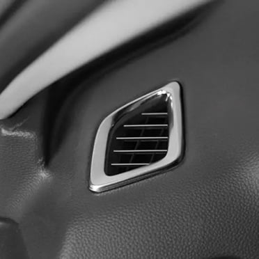 For Honda for Accord 10Th 2018 Silver Steel Dashboard Side Vent Overlay Cover