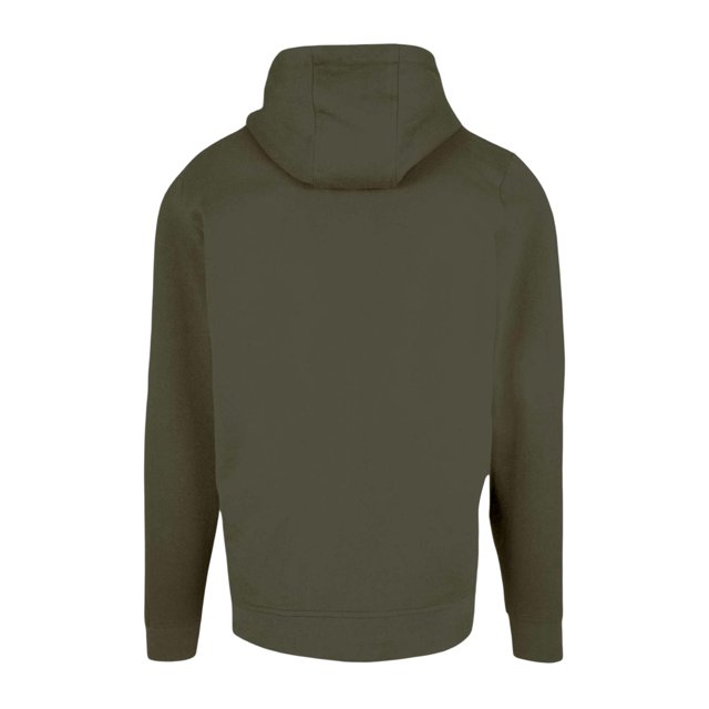 Build Your Brand Mens Plain Full Zip Hoodie