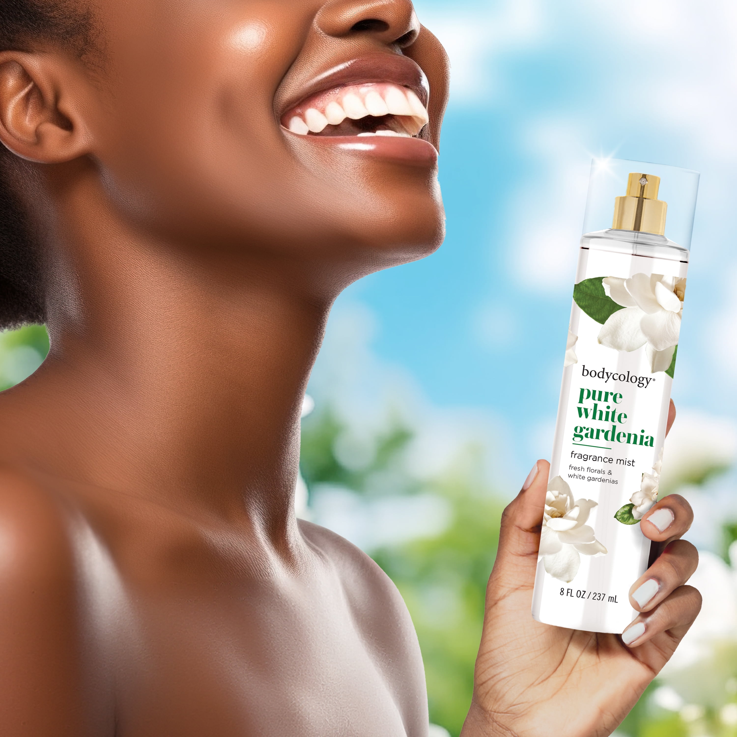 Bodycology Fragrance Body Mist, Pure White Gardenia, 8 fl oz