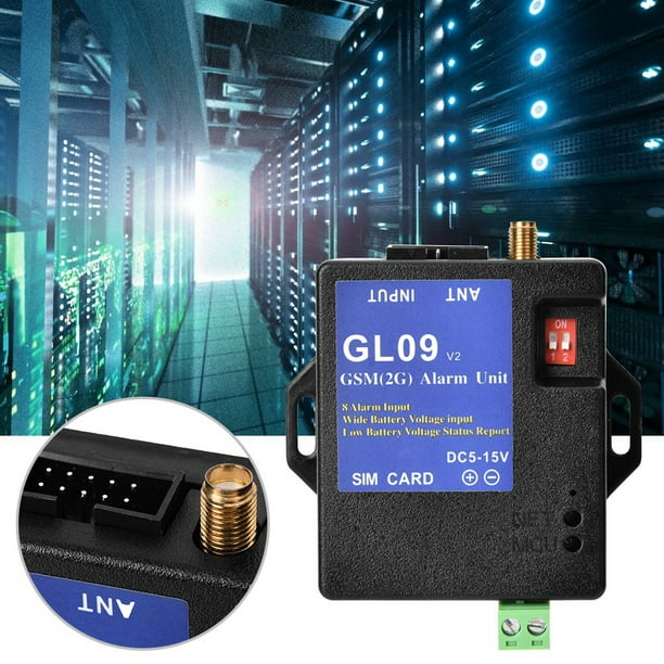 LHCER GL09 8 Canaux Batterie Exploité App Contrôle GSM Alarme Systèmes SMS Alerte Système de Sécurité, Système d'Alarme SMS, Alarme SMS